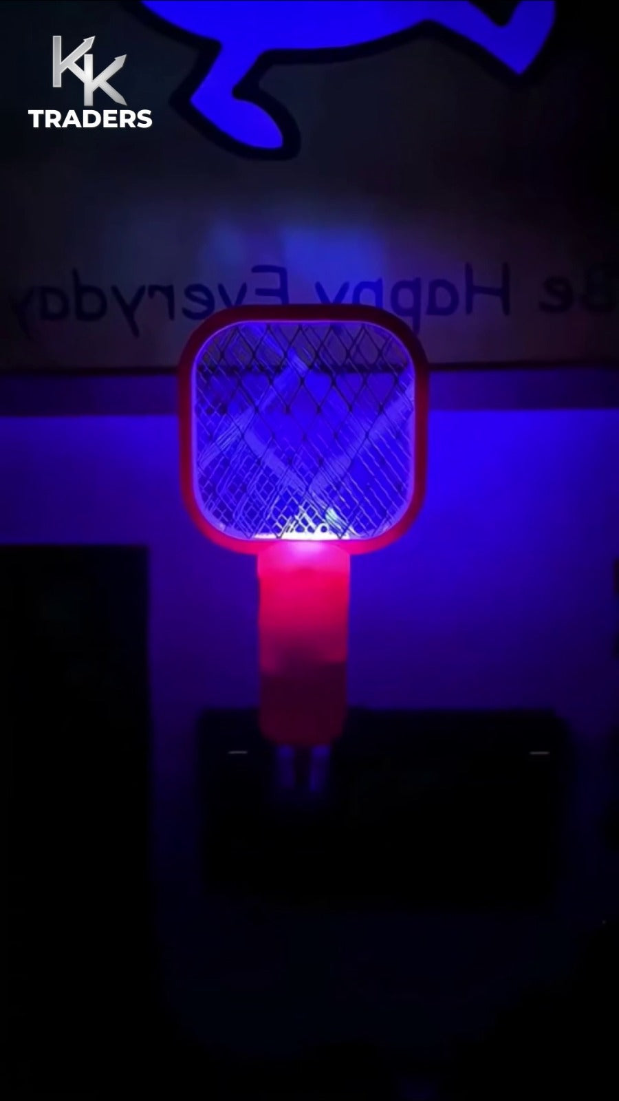USB Electric Mosquito Killer Racket Lamp | Silent & Safe Insect Killer Light
