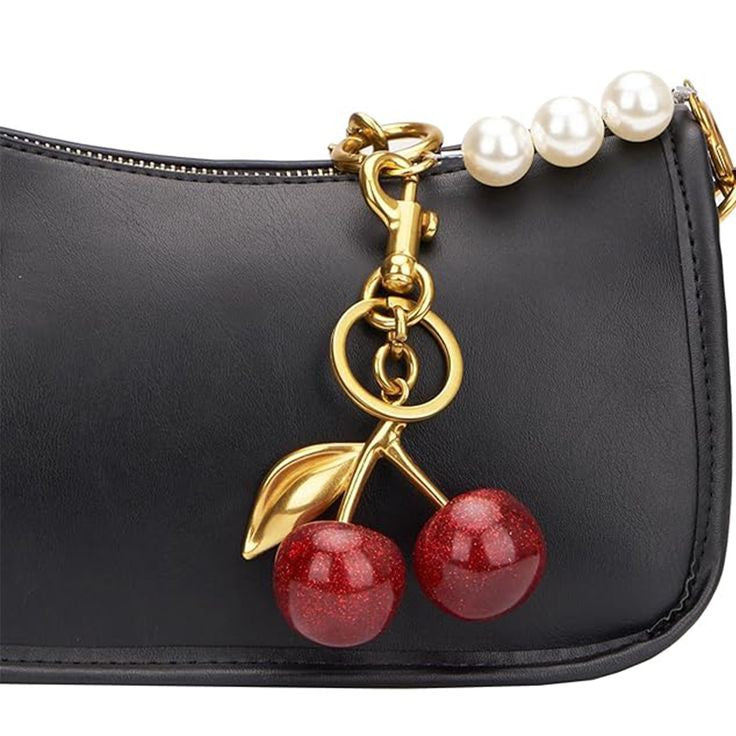 COACH Cherry charm keychain for bag